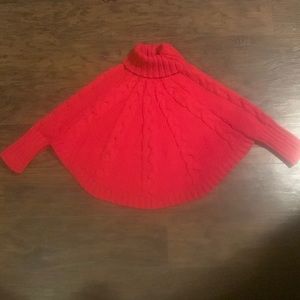 Red turtle neck Christmas sweater